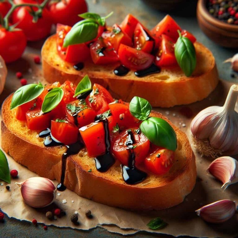 Classic Tomato Bruschetta with a Twist: Maggi Fondor