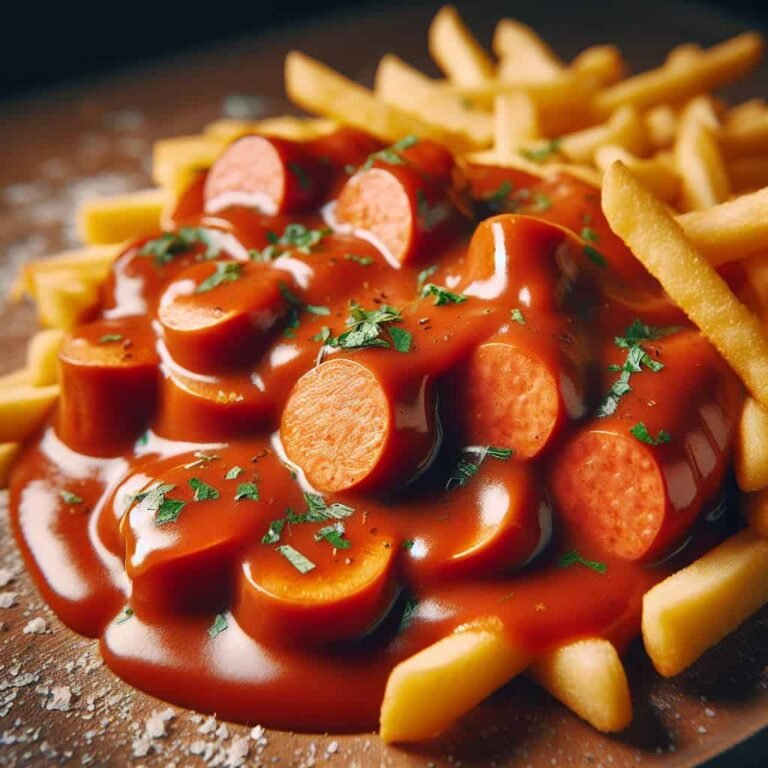 Currywurst Recipe with Knorr Fix Sauce Mix