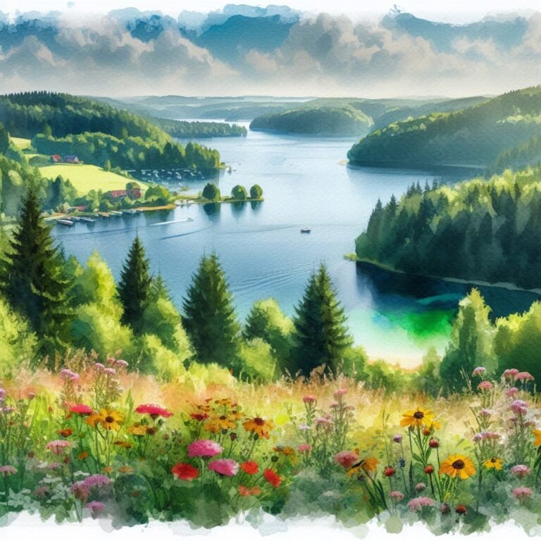 The Largest Lakes and Rivers in Germany