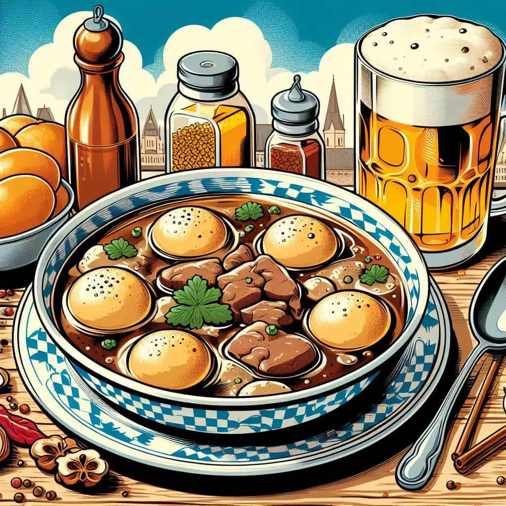 Liver Dumpling Soup