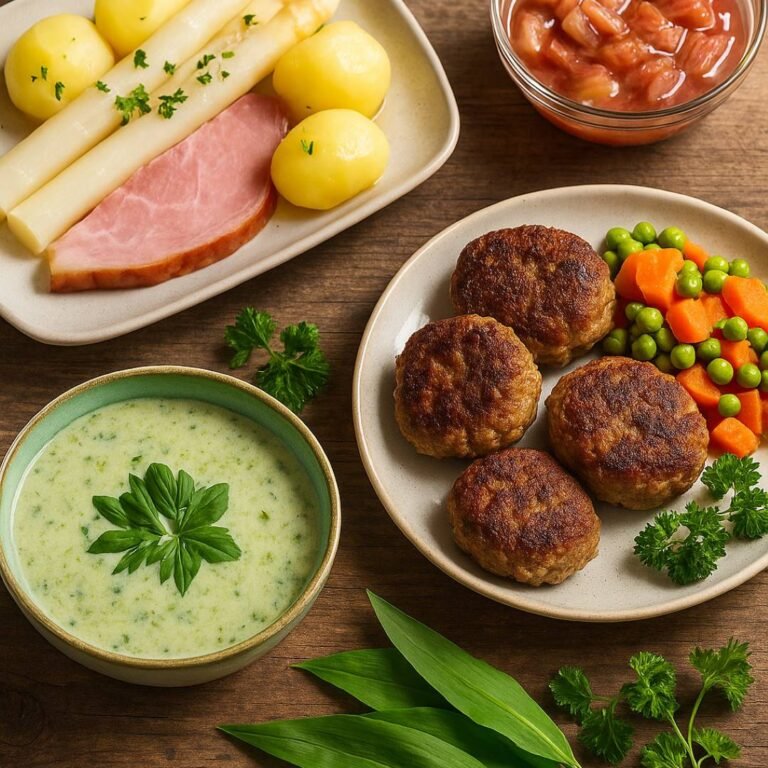 Spring German Comfort Food: Asparagus, Wild Garlic & More