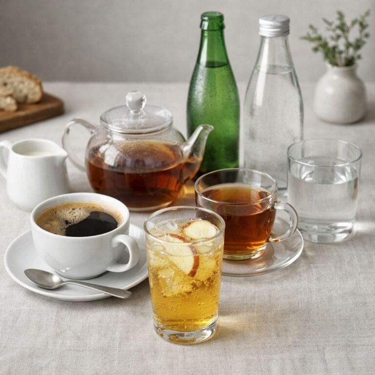 What Germans Drink During the Day: From Coffee to Sparkling Water