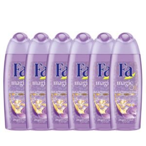 6x Fa Magic Oil Shower Gel With Purple Orchid Scent 250ml / 8.45fl oz