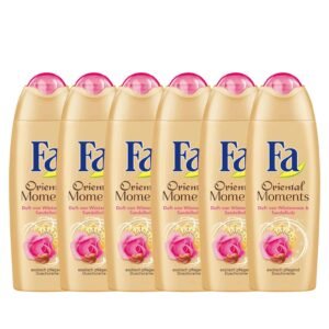 6x Fa Oriental Moments Shower Cream With Desert Rose Scent 250ml / 8.45fl oz