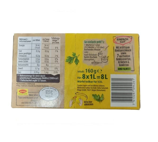 Maggi Clear Meat Bouillon Cubes - Image 2