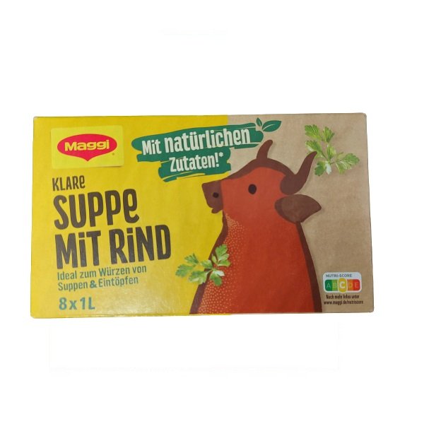 Maggi Clear Meat Bouillon Cubes