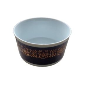 Cobalt blue porcelain bowl by Colditz GDR