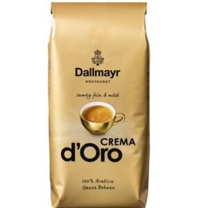 Dallmayr Crema d'Oro fine & mild Whole Bean Coffee from Germany 1kg / 2.2 lbs / 35.2 oz