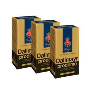 3x Dallmayr Prodomo Coffee German Ground Coffee 500g / 17.6 oz.