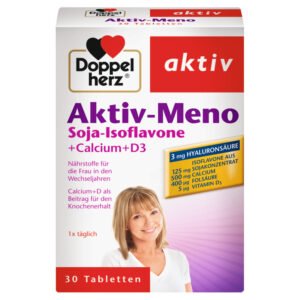 Doppelherz Aktiv-Meno Soja-Isoflavones + Calcium + D3 - 30tbl