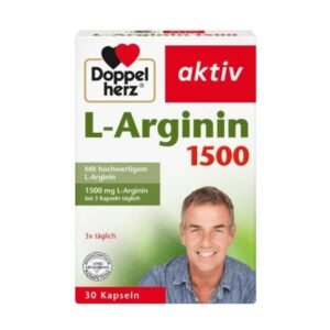 Doppelherz L-Arginine Vitality Capsules – Boost Your Energy!