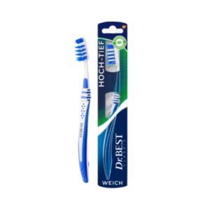 Dr. Best Classic High-Low Toothbrush (Soft Bristles)
