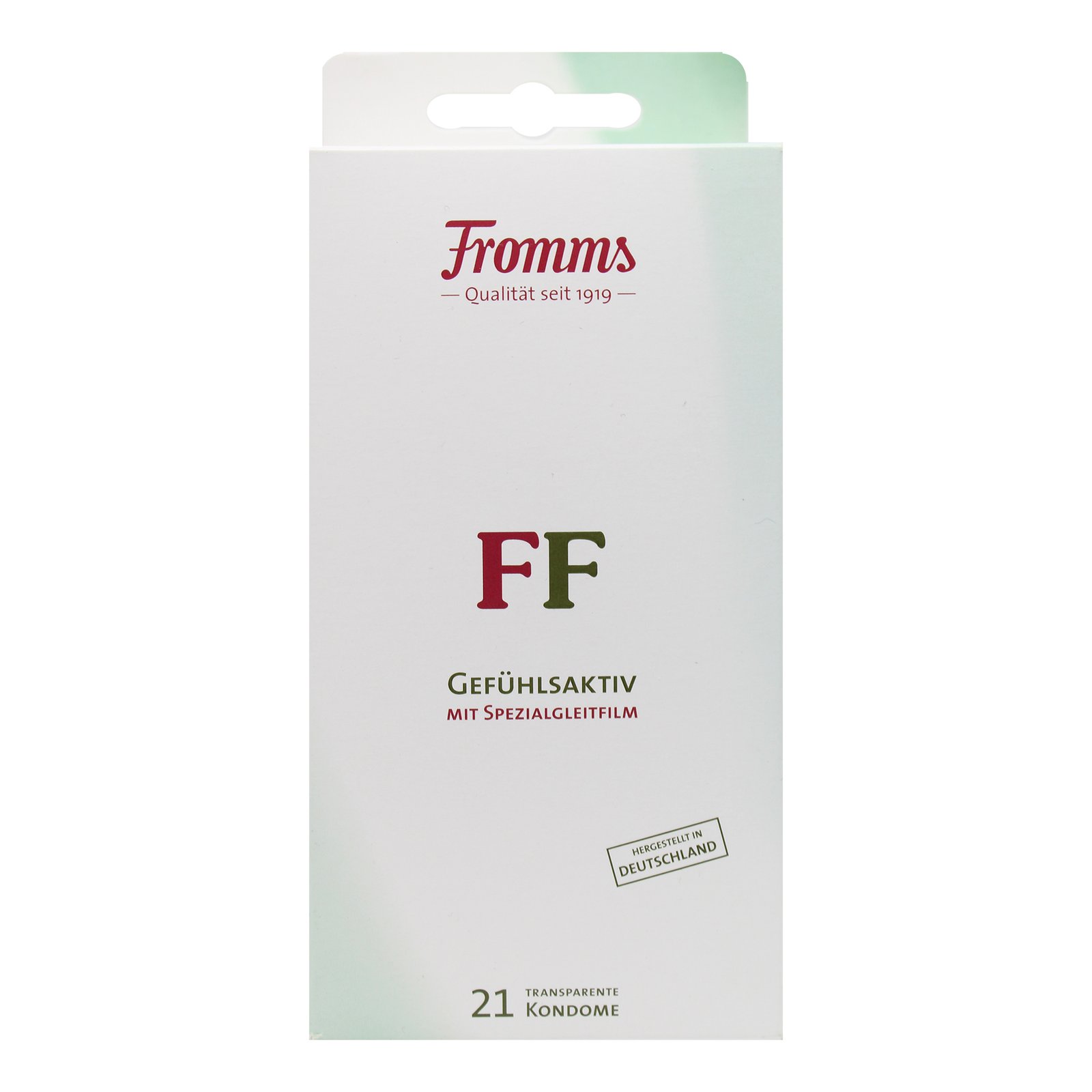 Fromms FF Condoms True Feel with special lubricating film (21 piece)