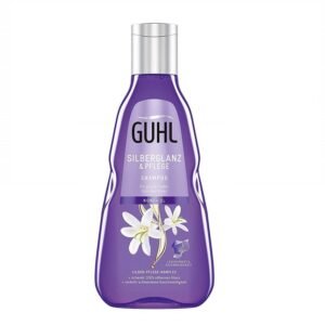 Guhl Silver Gloss & Care Shampoo - from Germany - 250 ml / 8.4 Fluid Ounces