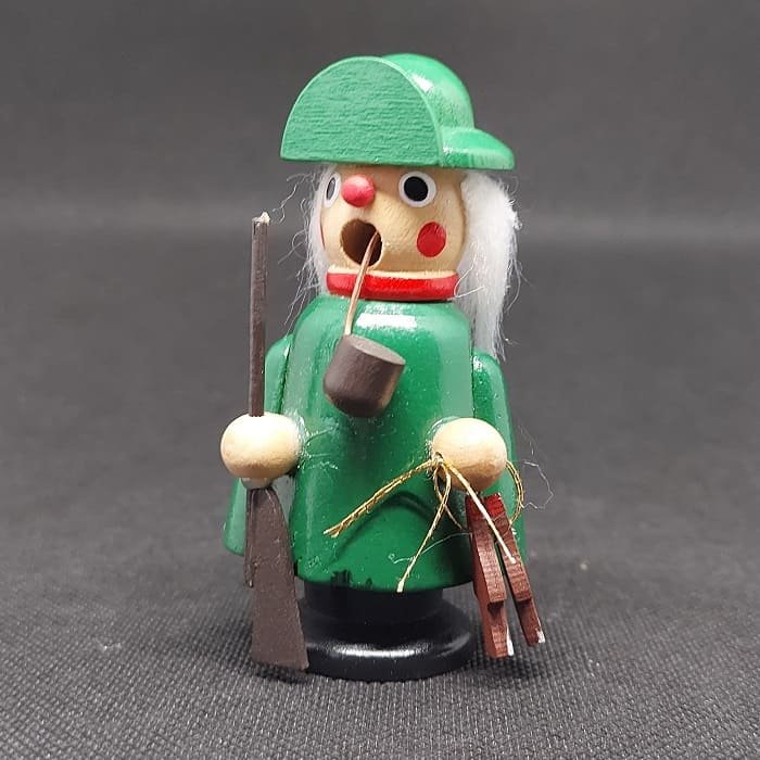 Mini Hunter Smoking Man - Handmade German Incense Smoker