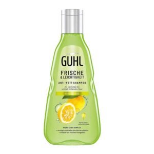 Guhl Freshness & Lightness Anti-Fat Shampoo - from Germany - 250 ml / 8.4 Fluid Ounces
