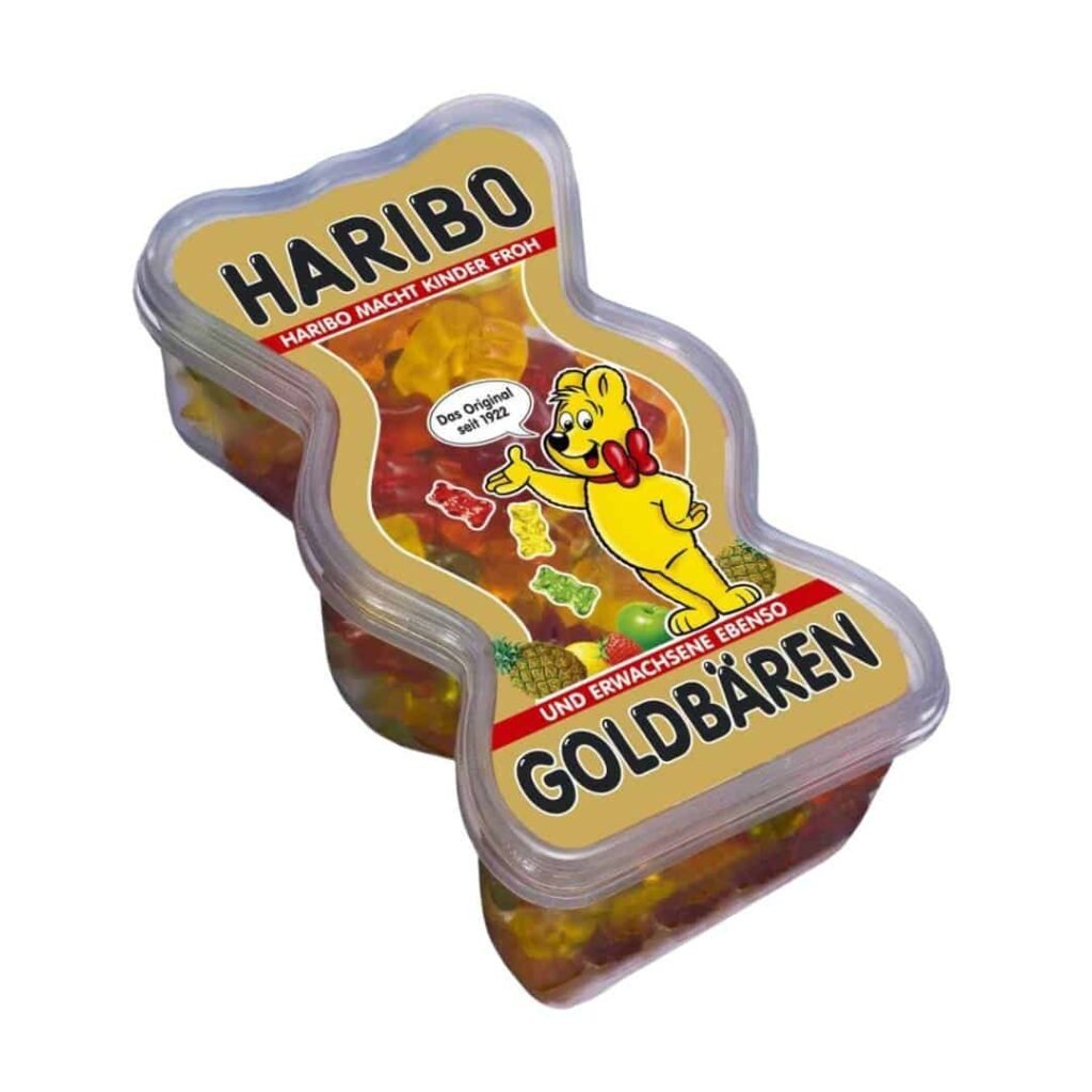HARIBO Gold Bears Shape Box Original Gummy Candy from Germany