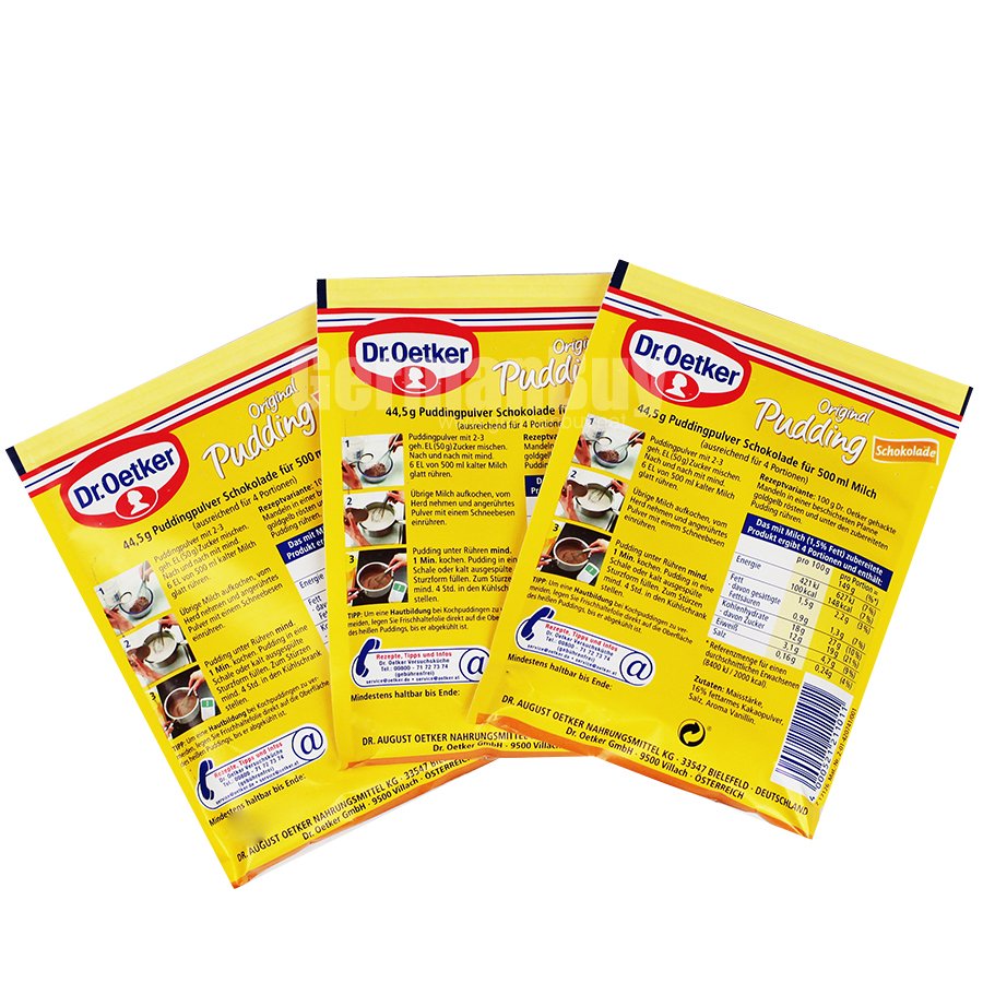 Dr. Oetker Chocolate Pudding (Pack of 3) - Image 2