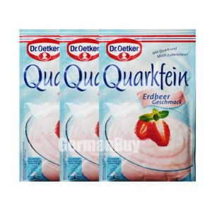 Dr. Oetker Quarkfein Strawberry Flavour (Pack of 3)