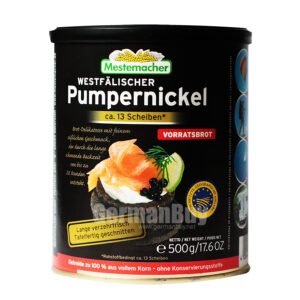 Mestemacher Pumpernickel German Whole Rye Bread  - 500g / 17.6 oz