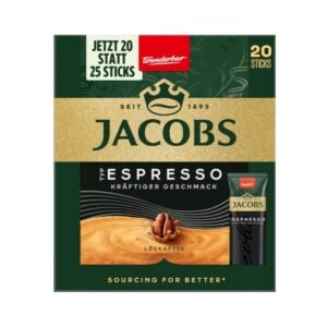 Jacobs Espresso Instant Coffee Sticks