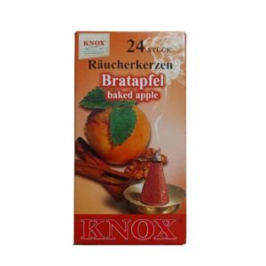 KNOX Baked Apple Incense Cones - from Germany