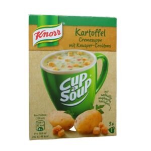 Knorr Cup a Soup Instant Potato Cream Soup w/ crispy croutons (3x 16 g)