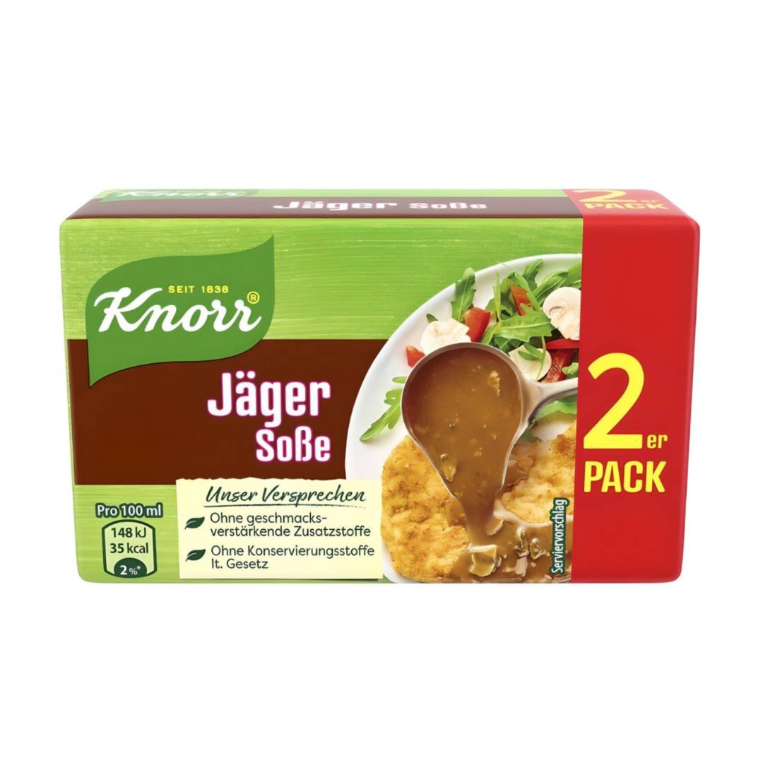 Knorr Hunter Sauce Mix Jager Sosse - from Germany - 2-pack