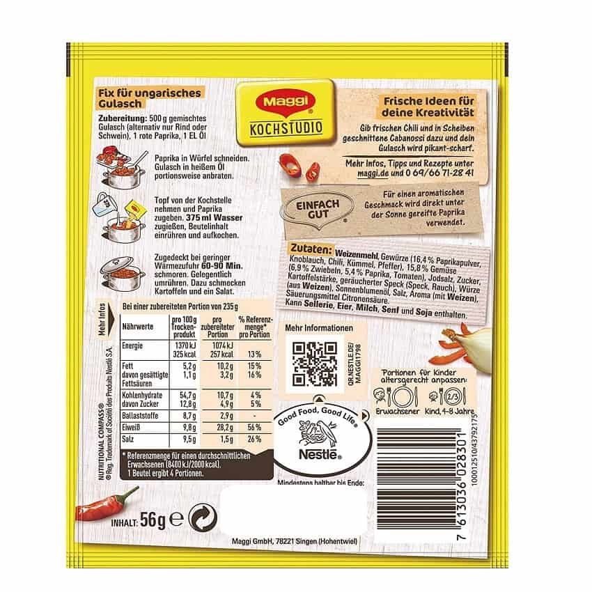 Maggi Fix for Hungarian Goulash - Image 2