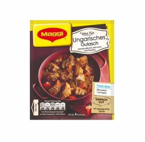 Maggi Fix for Hungarian Goulash