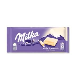 Milka White Chocolate Bar