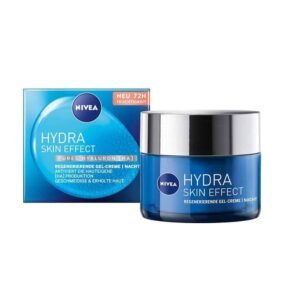 NIVEA Hydra Skin Effect Night Care Hyaluron Cream Gel, 50ml / 1.6 fl oz