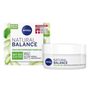 NIVEA Natural Balance Day Cream with organic aloe vera 50ml / 1.6 fl oz