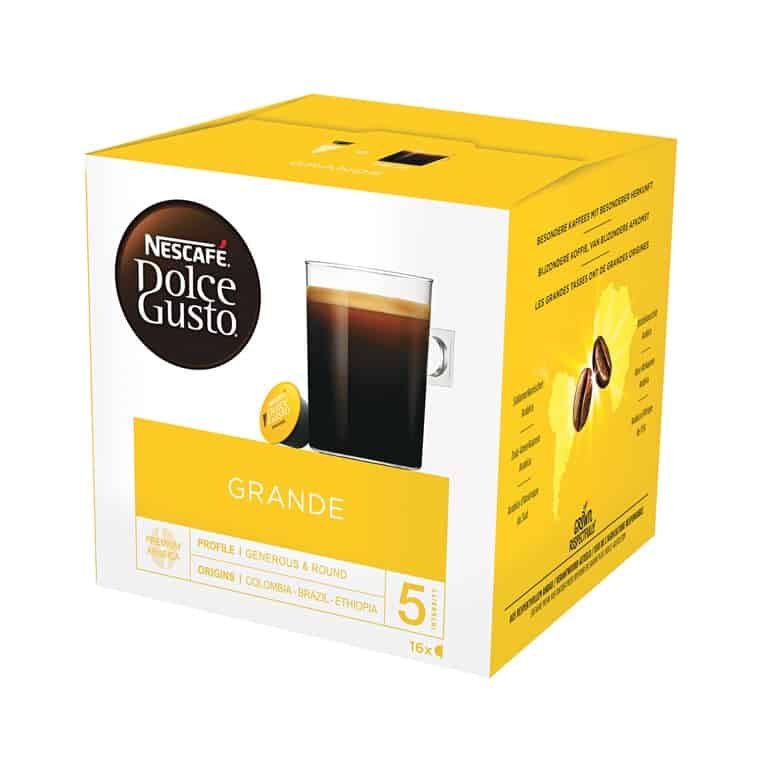 Nescafe Dolce Gusto Coffee Grande Capsules - 16 cps