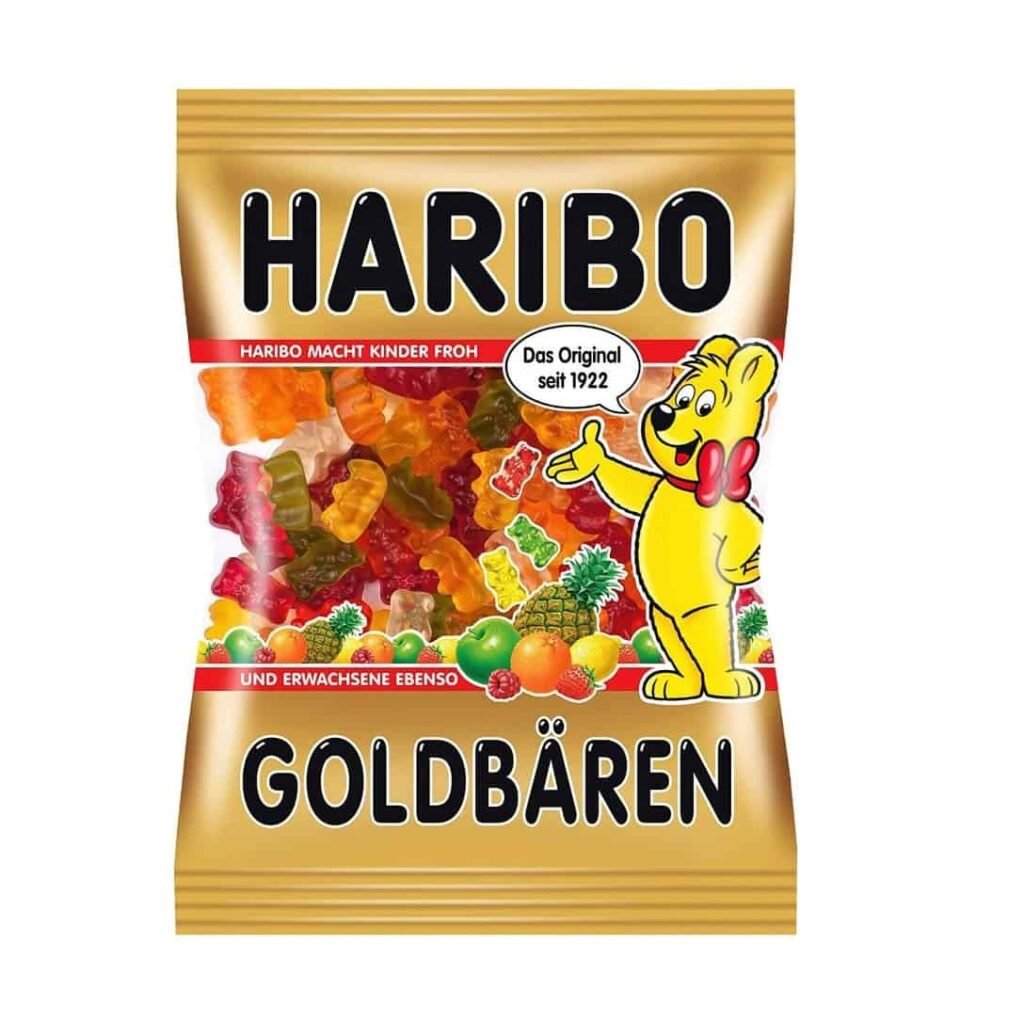 HARIBO Goldbaren Gold Bears Original Goldbären from Germany - 175g / 6.1 oz