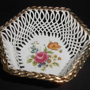 Porcelain Breakthrough Basket - JRJS CLUJ - Ø 12,5 cm / 4.5 inch