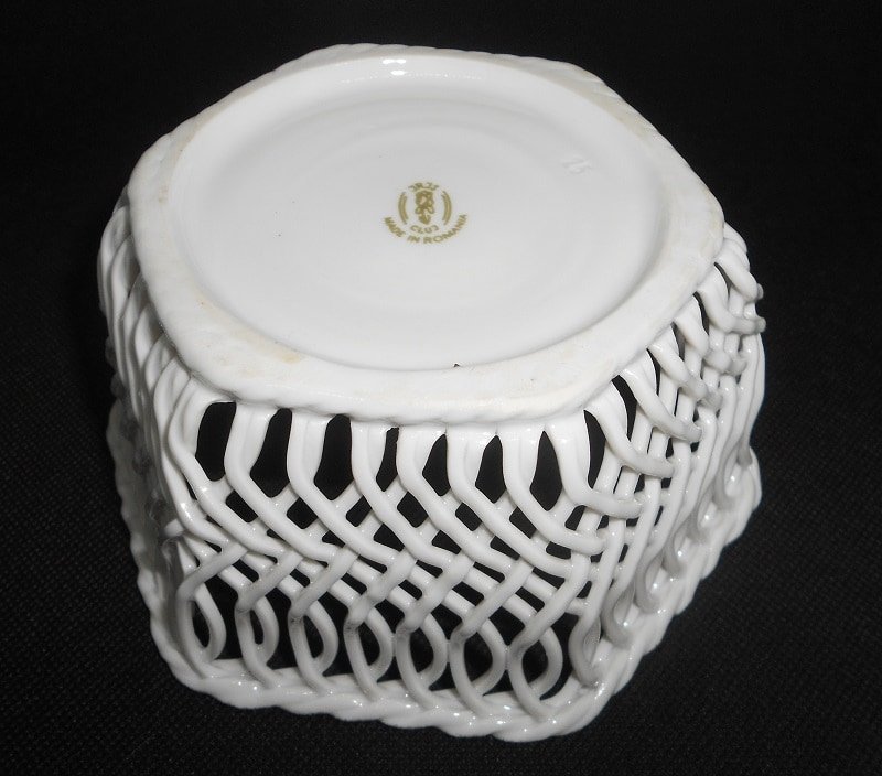 Porcelain Breakthrough Basket - JRJS CLUJ - Ø 12,5 cm / 4.5 inch - Image 5