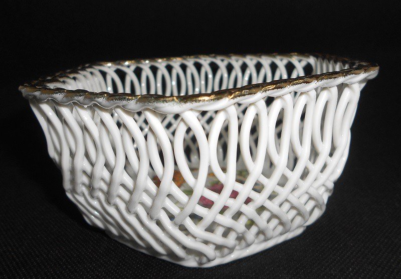 Porcelain Breakthrough Basket - JRJS CLUJ - Ø 12,5 cm / 4.5 inch - Image 4