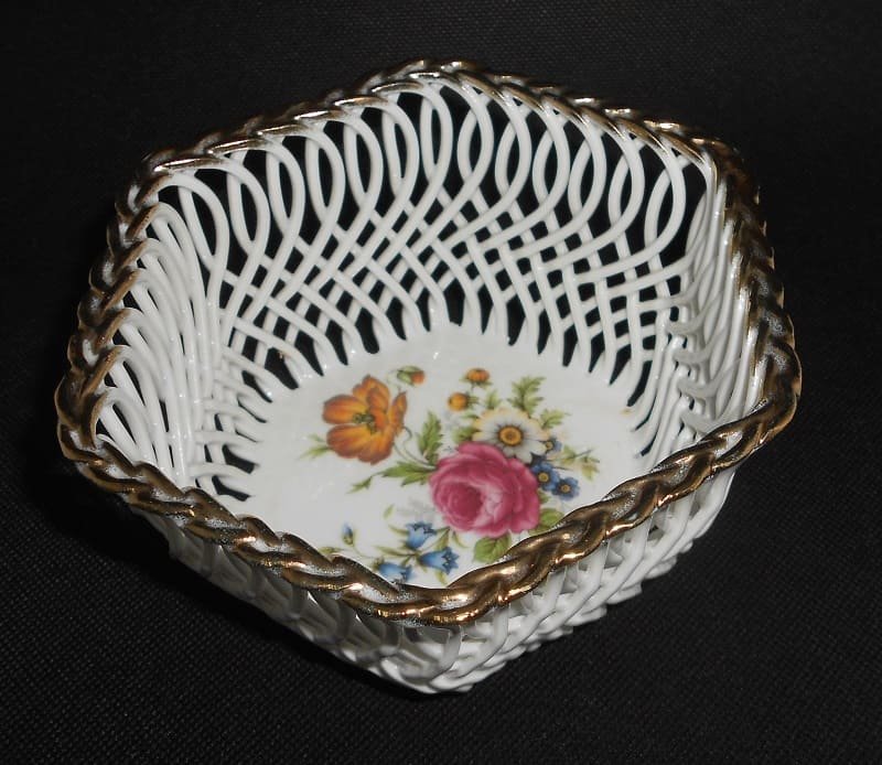 Porcelain Breakthrough Basket - JRJS CLUJ - Ø 12,5 cm / 4.5 inch - Image 3