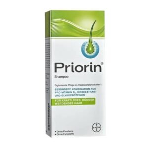 Bayer Priorin shampoo for limp, thinning hair 200 ml / 6.7 Fluid Ounces