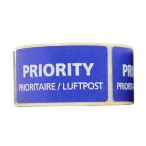 Priority Prioritaire Luftpost Labels - Par Avion Air Mail Stickers