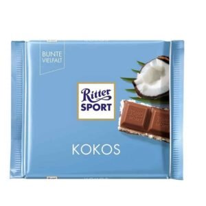 Ritter Sport Coconut Chocolate - from Germany - 100g / 3.5oz