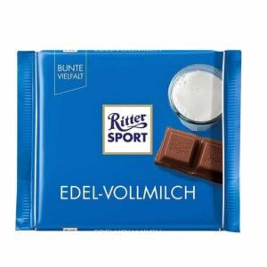 Ritter Sport Fine Milk Chocolate - from Germany - 100g / 3.5oz