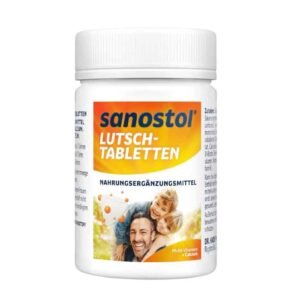 Sanostol Lozenges - for Children's from 4 years and adults - 75 tbl - 90 g / 3.1 oz