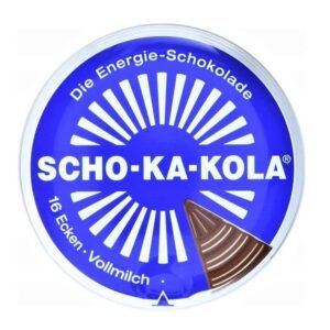 Scho-Ka-Kola Caffeine Milk Chocolate Power Energizer - from Germany - 100g / 3.5oz