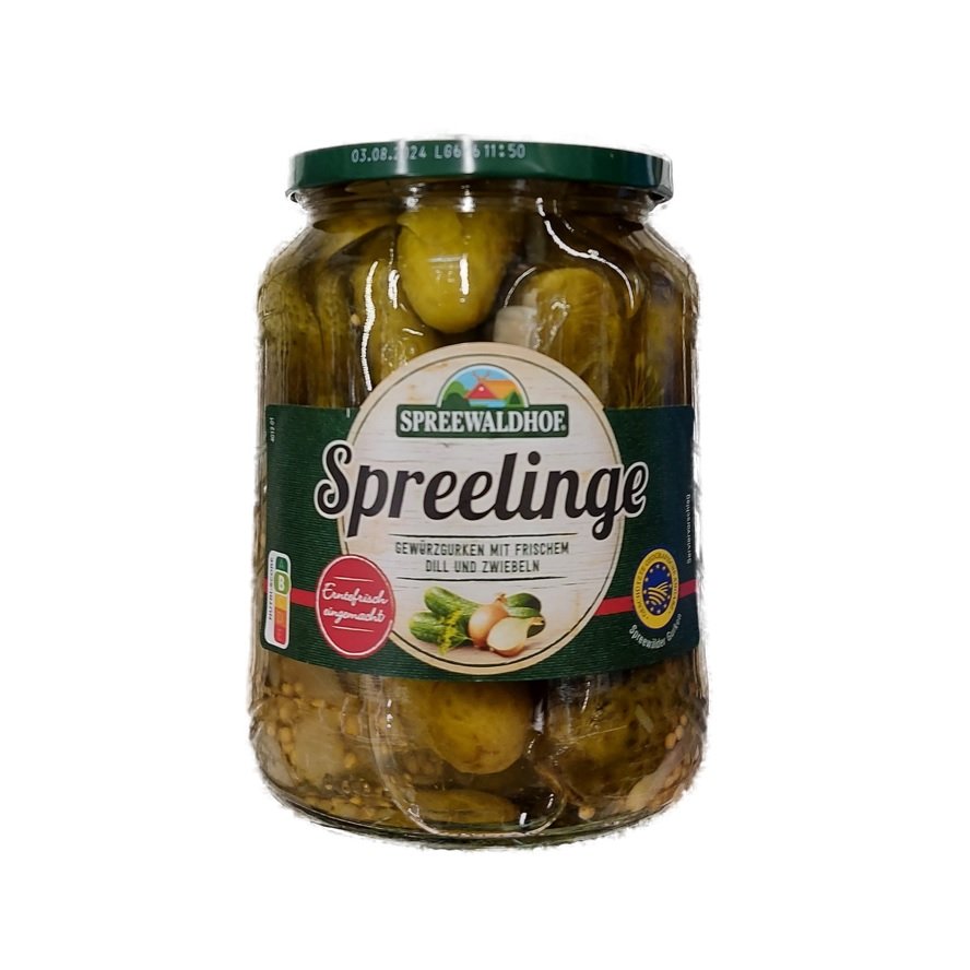 Spreewaldhof Spreelinge Pickled Cucumber w/ fresh dill and onions