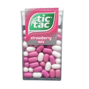 Tic Tac Strawberry Mix, 100 dragees from Germany 49g / 1.7 oz