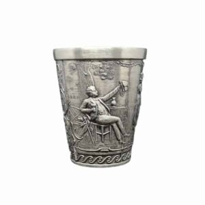 Vintage German Pewter Tankard Gutezeichen Zinngerat RAL