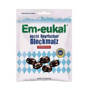 aecht Bayrischer Blockmalz Malzbonbons - Bavarian Malt Candy - from Germany - 100g / 3.5oz