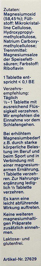 tetesept Magnesium 500 Night - dietary supplement 30 tbl - from Germany - Image 3